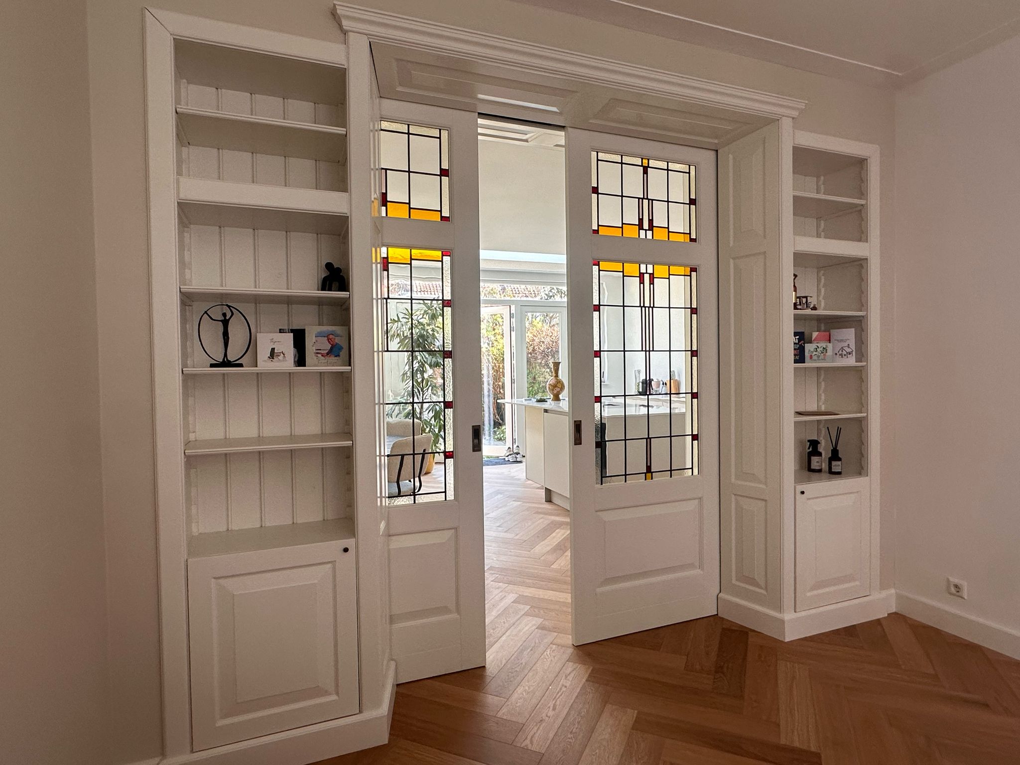 Klassiek grenen ensuite